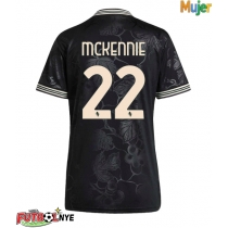 Camiseta Juventus Weston McKennie #22 Tercera Equipación para mujer 2025-26 manga corta